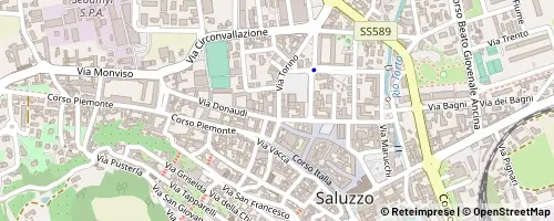 Mappa Saluzzo