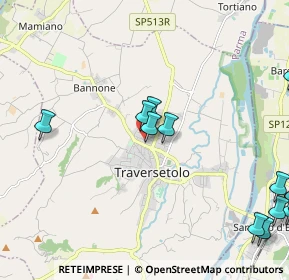 Mappa Via Zoe Fontana, 43029 Traversetolo PR, Italia (2.91692)