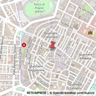 Mappa Via Sant'Eufemia,  24, 41100 Modena, Modena (Emilia Romagna)