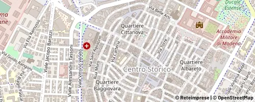 Mappa Modena