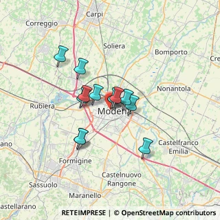 Mappa Viale J. Barozzi, 41126 Modena MO, Italia (5.0925)