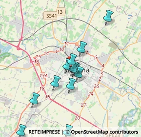 Mappa Viale J. Barozzi, 41126 Modena MO, Italia (3.5325)