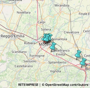Mappa Via Cagnoli Jacopino, 41124 Modena MO, Italia (30.35455)