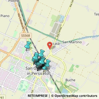 Mappa Via Don Guido Franzoni, 40017 San Giovanni in Persiceto BO, Italia (0.9475)