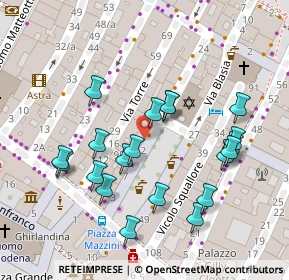 Mappa Piazza Giuseppe Mazzini, 41037 Mirandola MO, Italia (0.0595)