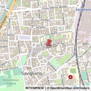 Mappa Via Giuseppe Garibaldi, 35, 12038 Savigliano, Cuneo (Piemonte)