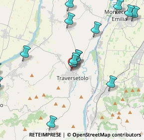 Mappa Via Fleming, 43029 Traversetolo PR, Italia (5.00933)