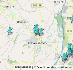 Mappa Via Fleming, 43029 Traversetolo PR, Italia (2.85077)