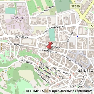 Mappa Corso Piemonte, 49, 12037 Saluzzo, Cuneo (Piemonte)