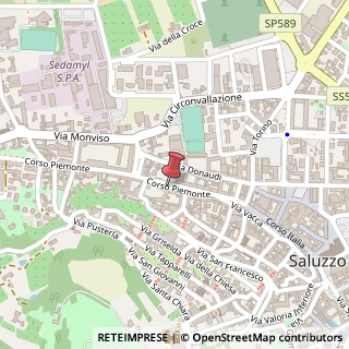 Mappa Corso Piemonte, 59, 12037 Saluzzo, Cuneo (Piemonte)