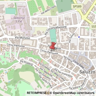 Mappa Corso Piemonte,  38, 12037 Saluzzo, Cuneo (Piemonte)
