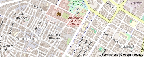 Mappa Modena
