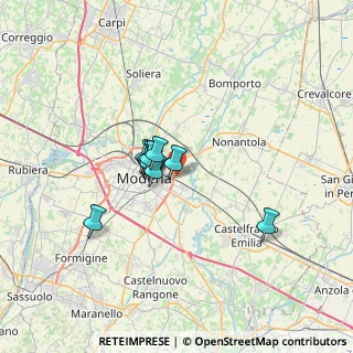 Mappa Strada Casette, 41122 Modena MO, Italia (4.29636)