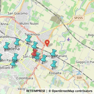 Mappa Strada Casette, 41122 Modena MO, Italia (2.54083)
