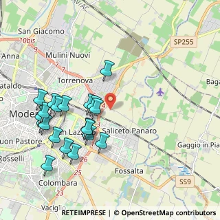 Mappa Strada Casette, 41122 Modena MO, Italia (2.161)