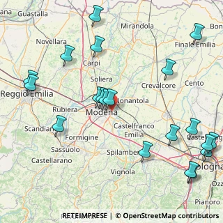 Mappa Strada Casette, 41122 Modena MO, Italia (21.627)