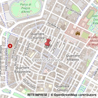 Mappa Via Emilia, 150, 41100 Modena, Modena (Emilia Romagna)