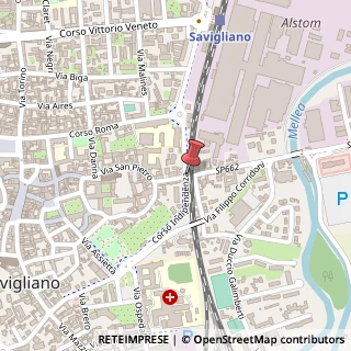 Mappa Studi Specialistici Schiapparelli, Via degli Studi, 12038 Savigliano CN, Italia, 12038 Savigliano, Cuneo (Piemonte)