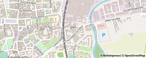 Mappa Savigliano