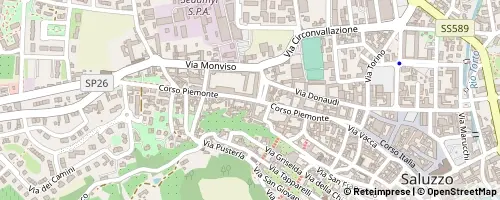 Mappa Saluzzo