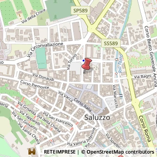 Mappa Piazza XX Settembre, 14, 12037 Saluzzo, Cuneo (Piemonte)