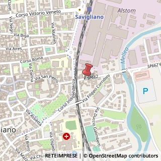 Mappa Via O. Moreno, 16, 12038 Savigliano, Cuneo (Piemonte)