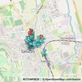 Mappa Via dei Bagni, 12037 Saluzzo CN, Italia (0.322)