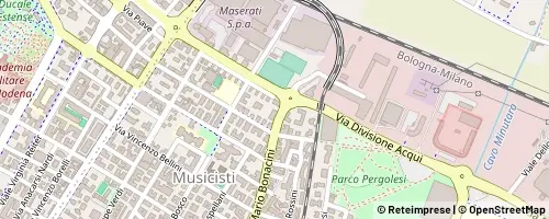 Mappa Modena