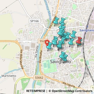 Mappa Via C. Fedele Savio, 12038 Savigliano CN, Italia (0.414)