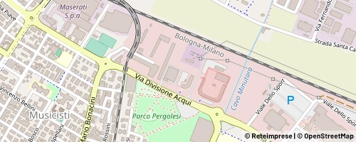 Mappa Modena