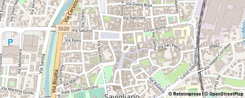 Mappa Savigliano