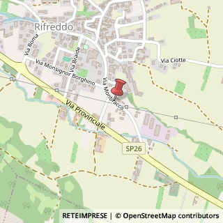 Mappa Via Mombracco di Robella, 21/E, 12030 Rifreddo, Cuneo (Piemonte)