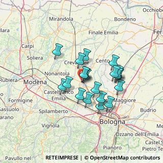 Mappa Via Enrico Berlinguer, 40017 San Giovanni in Persiceto BO, Italia (10.578)