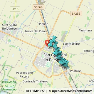 Mappa Via Enrico Berlinguer, 40017 San Giovanni in Persiceto BO, Italia (1.47667)