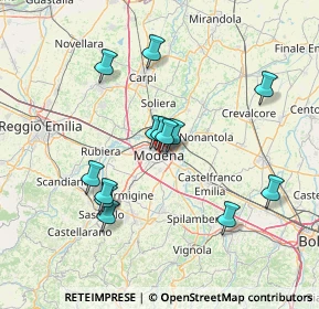 Mappa 41121 Modena MO, Italia (13.42462)