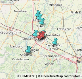 Mappa 41121 Modena MO, Italia (7.8975)