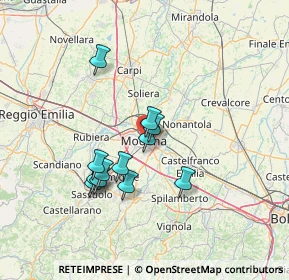 Mappa 41121 Modena MO, Italia (11.80417)