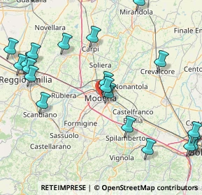 Mappa 41121 Modena MO, Italia (21.668)