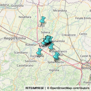 Mappa 41121 Modena MO, Italia (4.95)