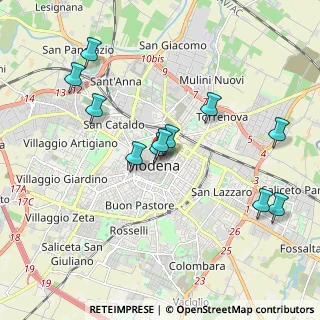 Mappa 41121 Modena MO, Italia (1.9)