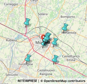 Mappa 41121 Modena MO, Italia (3.97083)