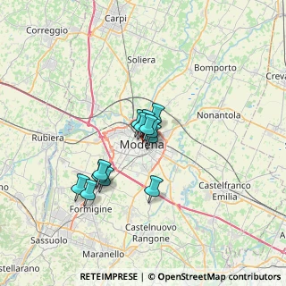 Mappa 41121 Modena MO, Italia (4.52231)