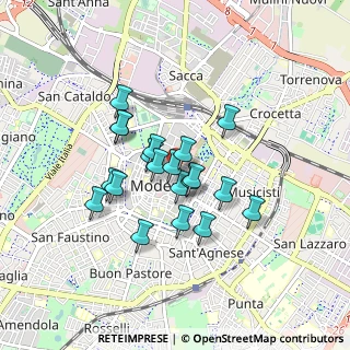 Mappa 41121 Modena MO, Italia (0.667)
