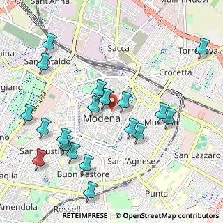 Mappa 41121 Modena MO, Italia (1.116)