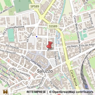 Mappa Corso Mazzini, 14, 12037 Saluzzo, Cuneo (Piemonte)