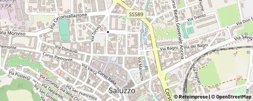 Mappa Saluzzo
