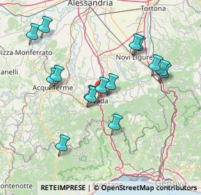 Mappa Via Novi Ligur, 15076 Ovada AL, Italia (14.75667)