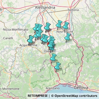 Mappa Via Novi Ligur, 15076 Ovada AL, Italia (10.0365)