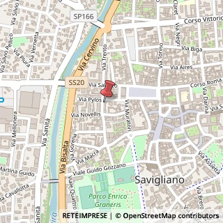 Mappa Via C. Fedele Savio, 15, 12038 Savigliano, Cuneo (Piemonte)