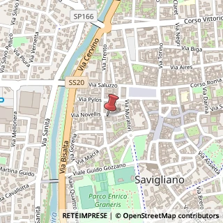 Mappa Via Allione, 1, 12038 Savigliano, Cuneo (Piemonte)